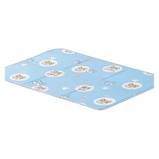 Betrise 貝翠絲 日系低反發抗菌固態冷凝墊 防蚊款 清涼抗暑 循環使用, 藍色, 涼感墊