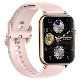 MEGA KING 智慧手錶 MK Watch S3, 1.96吋, 粉橘色, Bluetooth