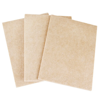 AXIS 艾克思 家俱消音防刮毛氈腳墊 3個入 可自行裁剪, 150 x 110mm, 2組