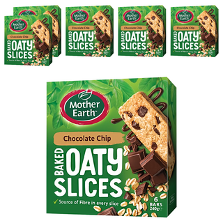 Mother Earth 烘烤燕麥棒 巧克力碎片 紐西蘭, 240g, 6盒