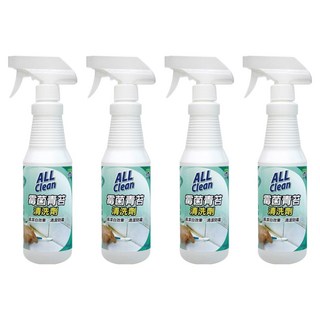 do it 多益得 ALL Clean 霉菌青苔清洗劑, 英國環保配方, 有效去除黑斑、霉菌, 具潔白效果、清潔防霉, 500ml, 4瓶
