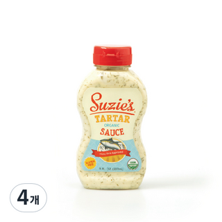 Suji的有機塔塔醬, 237ml, 4個