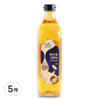 JAIKAO 玄米油, 5個, 1L
