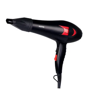 Kinyo 專業級美髮吹風機 1000W 250 x 103 x 215mm 480g, KH-188, 黑色 + 紅色