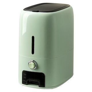 PINMOO 品沐 復古密封式儲米桶, 1個, 綠色