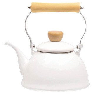 PEARL LIFE 珍珠金屬 1.4L白色滴水圓壺(IH適用, 1入