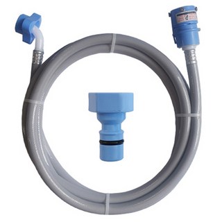 Nextem 三星專用洗衣機一鍵式進水軟管 5m, 藍色, 1個