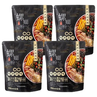 亟品 螺螄粉 經典原味, 300g, 4包