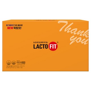 Chong Kun Dang 鍾根堂 LACTO-FIT LACTO-FIT益生菌粉隨身包禮盒 橘色加強款, 360g, 1盒