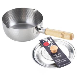 YOSHIKAWA 吉川 雪平鍋, 1組, 16cm, 銀色