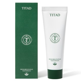 TITAD 清新口氣Plus牙膏, 1個, 100g
