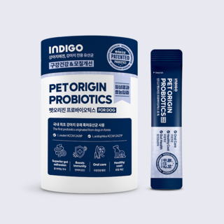 INDIGO 강아지 펫오리진 영양제, 60g, 장건강/유산균, 1개
