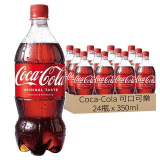 Coca-Cola 可口可樂 汽水, 350ml, 24瓶