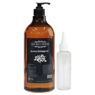SECRETDERM 香氛按摩精油 迷迭香 + 空瓶 100毫升, 1L, 1組