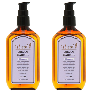 isLeaf 香氛順盈護髮油 紫愛瑰蜜, 100ml, 2瓶