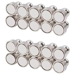 대한 초강력 고리후크 메모 스탬프 네오디움 자석, 20개