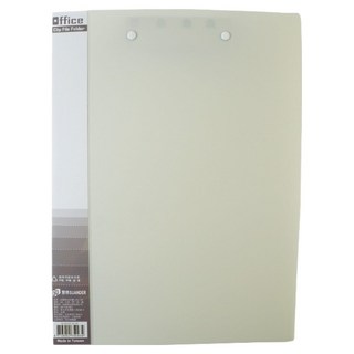 雙德 事務系雙上彈簧夾 灰, 1入