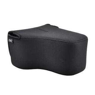 JJC OC-MC1 單眼相機包 fit 旅遊鏡 -黑 外尺寸:18x14.5x9.5cm 加厚潛水料, 1個