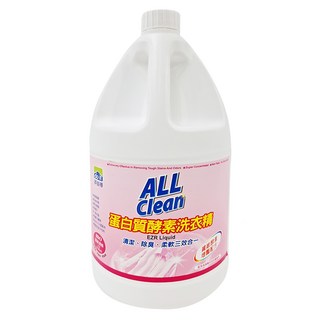 do it 多益得 ALL Clean 蛋白質酵素洗衣精 強力去污, 3.785L, 1桶