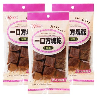 惠香 一口方塊乾, 120g, 3包