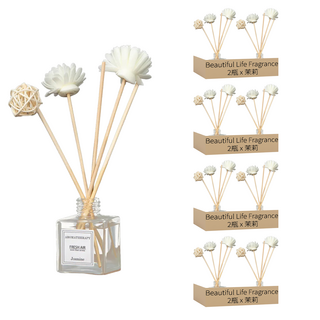 理享家 Beautiful Life 花漾系列 精油擴香瓶 經典款 Set, 8瓶, 50ml, 茉莉