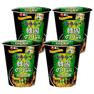 NONGSHIM 農心 海苔味 杯麵 65g, 4個