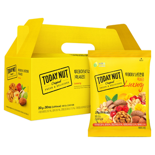 투데이넛 너트한줌 믹스넛 럭셔리, 600g, 1개