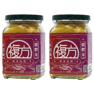 名品農產行 複方紫紅薑黃粉, 150g, 2罐