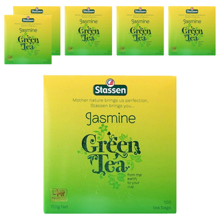 Stassen 司迪生 茉莉綠茶, 1.5g, 100包, 6盒