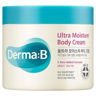Derma B 超保濕身體乳霜，集中高保濕，430ml, 1罐