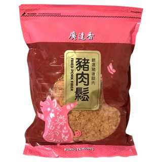 廣達香 豬肉鬆, 精選後腿豬肉, HACCP與ISO22000認證, 1kg, 1包