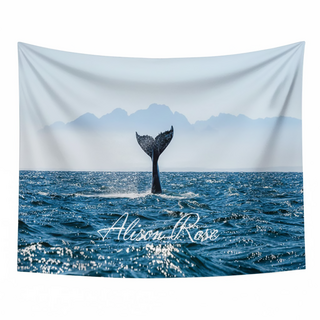 半島良品 居家裝飾掛布, 鯨魚尾巴