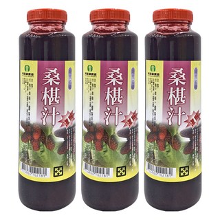 埔里鎮農會 桑椹汁, 800g, 3瓶
