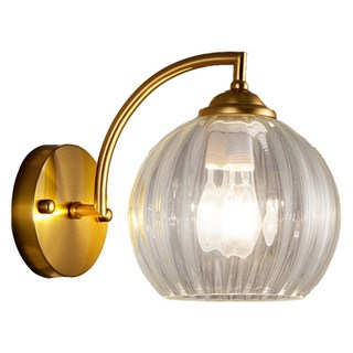 Honey Comb 工業風壁燈 b63-1767 簡約時尚 E27燈頭 壁掛式安裝 適用於臥室、客廳、書房, 1入, 金色