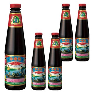 李錦記舊庄特級蠔油 優質牡蠣提鮮味美 無添加防腐劑, 510g, 5瓶