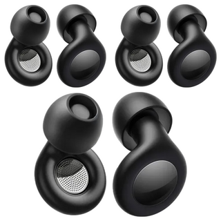 SUNORO 濾波器超強隔音降噪耳塞 Y25 黑色, 3個, 2個裝