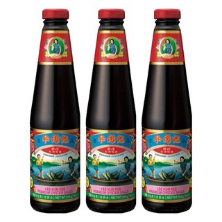 李錦記舊庄特級蠔油 優質牡蠣提鮮味美 無添加防腐劑, 510g, 3瓶