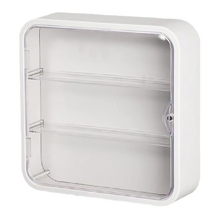 KOLKO 壁掛公仔展示盒 ABS+PP材質, 1個, 30*30*8cm