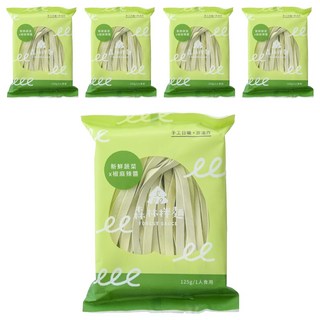 FOREST NOODLES 森林麵食 森林拌麵 新鮮蔬菜口味 + 椒麻辣醬 125g, 5包