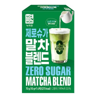 녹차원 제로슈가 말차블렌드, 10g, 7개입, 1개