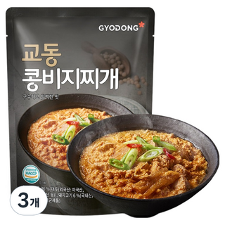 GYODONG 校洞 教洞豆渣鍋, 500g, 3個