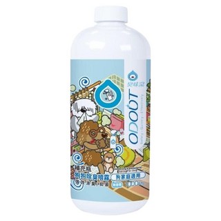 臭味滾 ODOUT 狗狗除臭噴霧，植物成份配方，Ecocert產品，除臭力UP, 1L, 1瓶