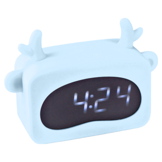 RONEVER 可愛動物鬧鐘 CK002, 藍鹿, 1個