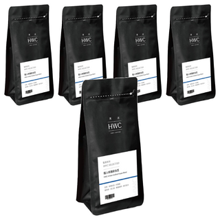 HWC 黑沃咖啡 職人特選綜合豆 1磅, 5包, 咖啡豆(無研磨), 454g