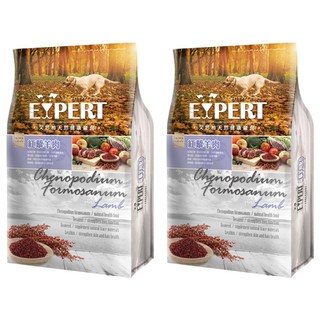 福壽實業 EXPERT 艾思柏 成犬專用配方飼料, 紅藜羊肉, 1.5kg, 2袋