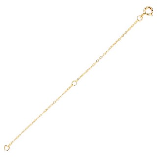씨티컴퍼니 써지컬 스틸 목걸이 팔찌 연장 보조 체인 10cm, 골드, 1개