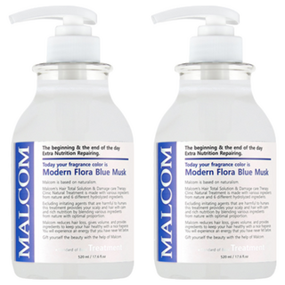 MALCOM 瑪律科姆 護髮素 花卉藍麝香, 520ml, 2個