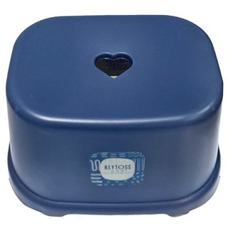 絕對柔色 小小方椅 材質: PS塑膠PP 尺寸: 25*19*14公分 可重複使用, 藍色, 1個