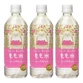 Gold-Pak 桃子風味水, 500ml, 3個
