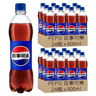PEPSI 百事可樂, 600ml, 48瓶